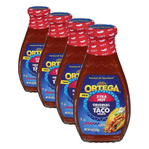 Vista 20 de Salsa picante para tacos Ortega Blazin’ Fire, 8 onzas