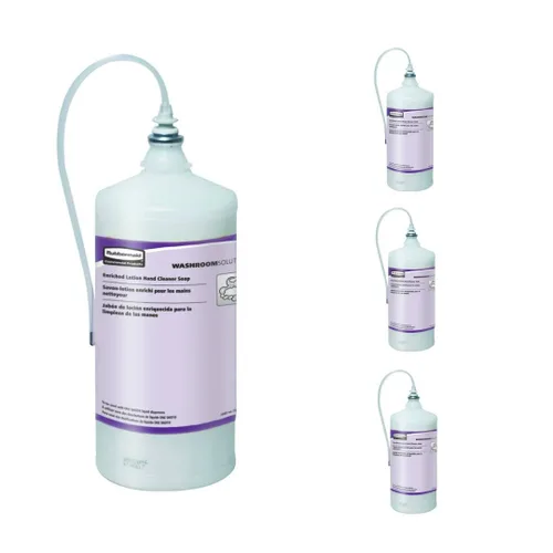Vista 11 de Rubbermaid Commercial Products OneShot - Repuesto de jabón de manos sin tinte y fragancia, 54.1 fl oz, compatible con dispensadores de loción