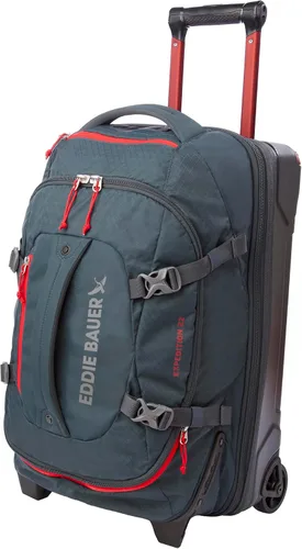 Vista 9 de Eddie Bauer Bolsa de lona Expedition 2.0 hecha de policarbonato resistente y nailon, Negro