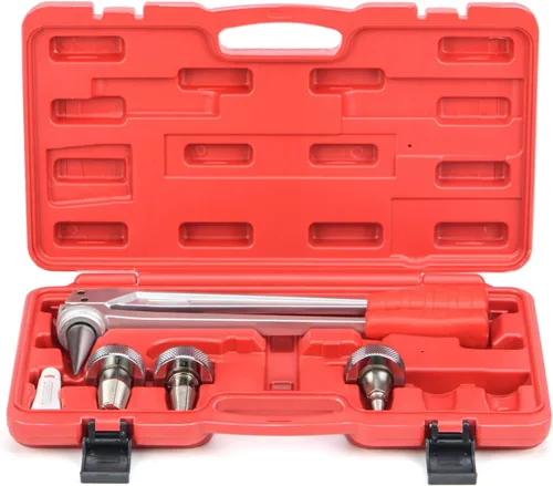 Vista 12 de iCrimp Kit de herramientas de expansión manual con cabezales de expansión de rotación automática, herramienta expansora de mango extensible
