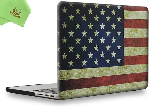 Vista 58 de UESWILL Funda de Carcasa Rígida Mate Compatible con MacBook Pro (Retina, 13 pulgadas, principios de 2015/2014/2013/finales de 2012), Modelo Negro