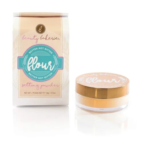 Vista 10 de Beauty Bakerie Polvo fijador de harina para base, maquillaje en polvo de cara suelta, perfecto para pieles grasas, acabado mate de larga duración