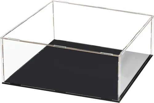 Vista 19 de DMiotech 1 caja de exhibición de acrílico transparente a prueba de polvo, 3.9 x 3.9 x 3.9 pulgadas para coleccionables