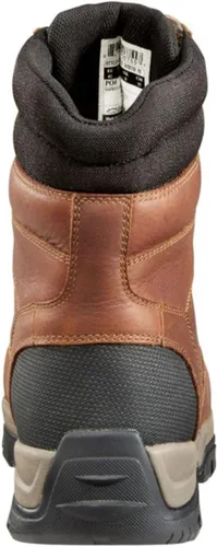Vista 4 de Carhartt Botas industriales Cme8355 con punta compuesta impermeable de 8 pulgadas para hombre, Marrón