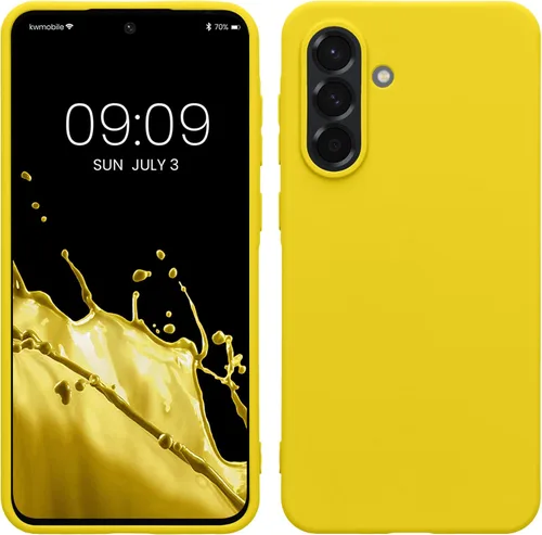 Vista 51 de kwmobile Funda compatible con Samsung Galaxy A12 - Funda protectora de silicona TPU suave y delgada - Azul Báltico