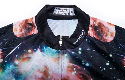 Vista 4 de Weimostar - Camiseta de ciclismo de manga corta para hombre
