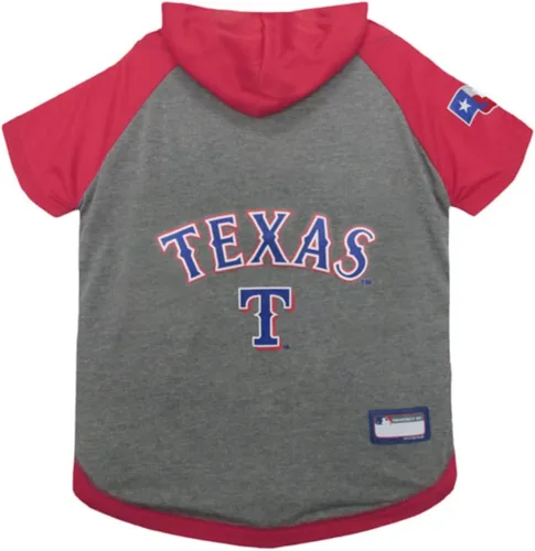 Vista 17 de Sudadera con capucha MLB para perros y gatos - Camiseta con capucha para perros Philadelphia Phillies, extra pequeña. - Sudadera con capucha