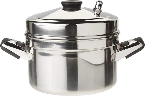 Vista 2 de Tabakh HIC-204 - Cocina Idli de acero inoxidable con soporte tipo Hawkins, hace 12