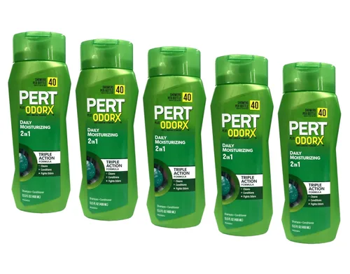 Vista 6 de Pert Plus Champú y acondicionador 2 en 1 Happy Medium (para cabello normal), 13.5 oz