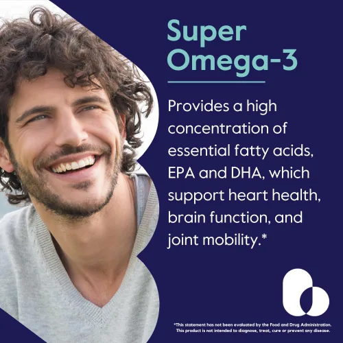 Vista 4 de Super Omega-3 1000mg (120 cápsulas blandas)