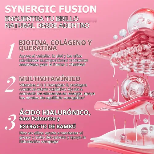 Vista 4 de Pure Biotin 10000mcg Liquid Drop Cabello Piel Y Uñas Vitaminas Apoyo