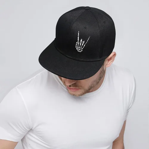 Vista 6 de Snapback Hats for Men Mens Hats Flat Bill Snap Backpack Fitted Trucker