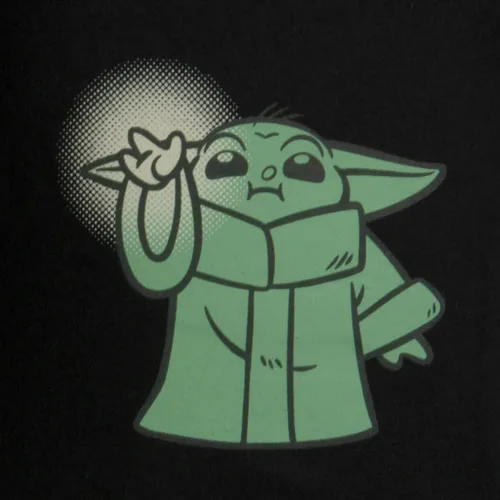 Vista 5 de STAR WARS The Mandalorian - Conjunto de camiseta y pantalones cortos para niños, The Mandalorian Baby Yoda camiseta y pantalones cortos para niños