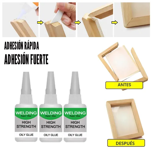 Vista 2 de 150ML Pegamento de alta resistencia aceitoso para soldar, pegamento multifuncional Jue-Fish, súper pegamento universal, unión instantánea, adhesión