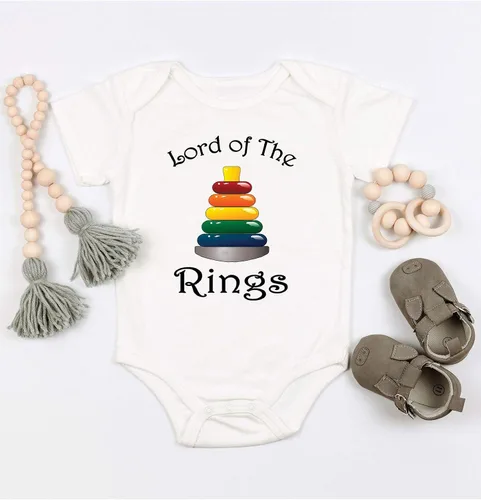 Vista 4 de TripleBDesigns Lord of the Rings - Mameluco de una pieza para recién nacido