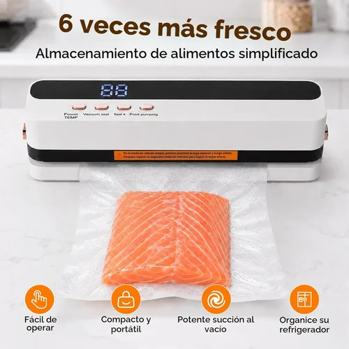 Vista 2 de Portable Cordless Vacuum Sealer, Rechargeable Food Sealer Machine