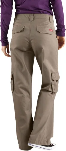 Vista 2 de Dickies - Pantalones deportivos tipo cargo de ajuste holgado para mujer