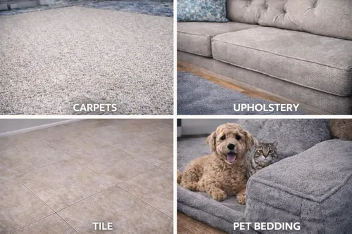 Vista 6 de ForceField® Pet SpotBlaster - Eliminador de manchas y olores de orina bio-enzimático, 32 onzas