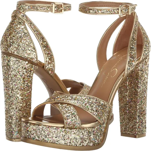 Vista 7 de Jessica Simpson Sandalias de plataforma con correa al tobillo Gavynne para mujer
