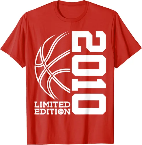 Vista 107 de Camiseta de baloncesto de 13 cumpleaños edición limitada 2010, Negro