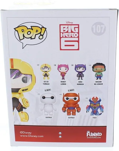 Vista 3 de Funko Pop! Disney: Big Hero 6-Go Go Tomago Figura de acción