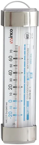 Vista 5 de Winco Termómetro digital de esfera de 1-1/4 pulgadas con sonda de 4-3/4 pulgadas