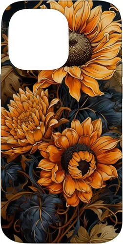 Vista 21 de Sunflower Southern Boho Western Theme Case for iPhone 17