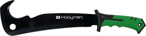 Vista 2 de Hooyman - Machete con construcción resistente, mango ergonómico antideslizante y funda para cinturón para jardinería, gestión de tierras, bushcraft