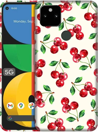 Vista 15 de GlamCase for Google Pixel 5a 5G, Pixel 5a Case - Basketball On Fire Printed Cute Slim Fit Hard Plastic Protective Designer Back Phone Case/Cover for
