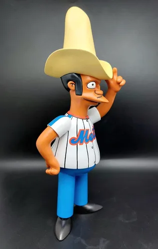 Vista 5 de Escultura de la versión All-American de Apu, figura de la versión All-American de Apu