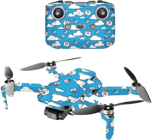 Vista 11 de MightySkins - Compatible con DJI Mini 2 Dron portátil - 90s Fun Funda protectora de vinilo duradera y única Fácil de aplicar, quitar y cambiar