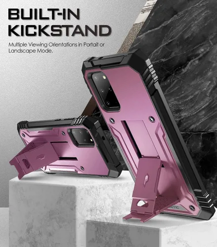 Vista 4 de Poetic Revolution Series - Funda para Samsung Galaxy S20 Plus/Galaxy S20+, cuerpo completo, resistente, de doble capa, a prueba de golpes