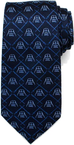 Vista 2 de Cufflinks Inc. Star Wars Darth Vader Lightsaber - Corbata azul para hombre