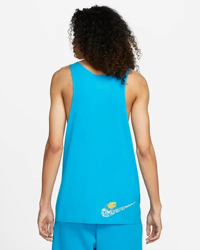 Vista 2 de Nike Camiseta deportiva para hombre, talla S, color azul