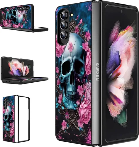Vista 20 de Funda para Samsung Galaxy Z Flip 5 5G, Galaxy Z Flip 5, PC duro a prueba de golpes, plegable, duradera, resistente a los arañazos, para Samsung Z