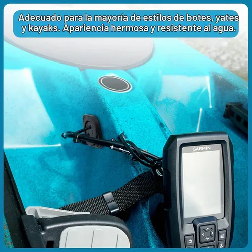 Vista 7 de Kit de cableado a través del casco para kayaks, compatible con cápsulas