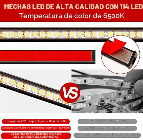 Vista 6 de RGBW Barra de luz LED para puerta trasera elevadora de vidrio RF control remoto inalámbrico para camping luces para la parte trasera del cargamento
