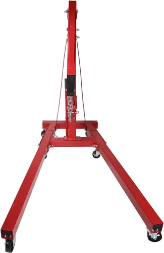 Vista 5 de Dragway Tools 2 Ton Folding Hydraulic Engine Hoist Cherry Picker Shop Crane Hoist Lift
