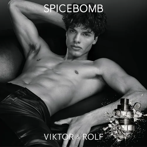 Vista 4 de Viktor&Rolf - Spicebomb Eau de Toilette - Madera y Especias - Colonia para Hombre - Con Notas de Cítricos y Tabaco Fragrance with Cinnamon, Black