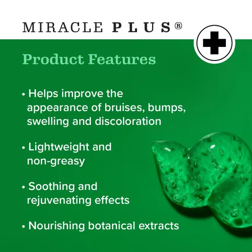 Vista 6 de Miracle Plus Gel natural de moretones de árnica para el cuerpo Gel tópico de loción árnica Montana para el cuidado de la piel Ungüento en crema