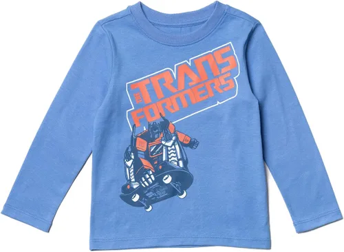 Vista 4 de Transformers Optimus Prime Bumblebee - Paquete de 2 camisetas para niños pequeños y grandes