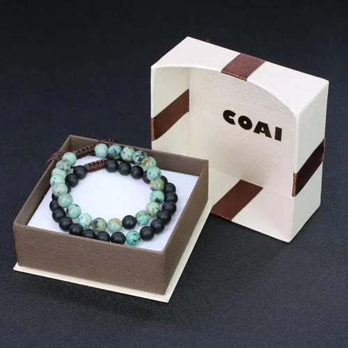 Vista 7 de COAI Pulseras a juego para parejas, pulseras de pareja You Complete Me