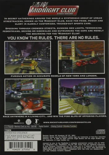 Vista 2 de Midnight Club Street Racing - PlayStation 2