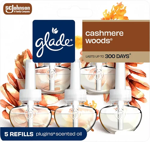 Vista 20 de Glade PlugIns - Repuestos de ambientador, aceites esenciales perfumados para el hogar y el baño, aroma Apple Cinnamon, 3.35 onzas líquidas, 5