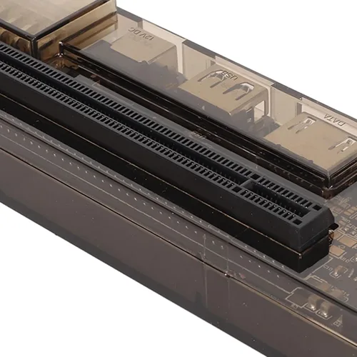 Vista 8 de GDC PCIe portátil externo independiente tarjeta de vídeo Dock soporte 6Pin externa discreta tarjeta gráfica base
