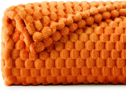 Vista 47 de BEDELITE Manta de forro polar para sofá y cama, manta decorativa de jacquard 3D de almendra, súper suave y acogedora, manta mullida cálida adecuada