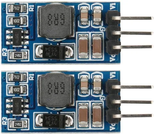 Vista 5 de 2 unids DC-DC Módulo regulador Step-up Module Boost Convertidor para motor LED 7W 2.6-5.5 a 5V/6V/9V/12V ND0412SA (5V)