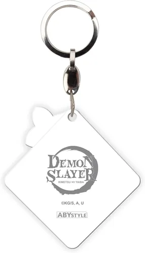 Vista 2 de ABYSTYLE Demon Slayer Kimetsu No Yaiba Shinobu Kocho - Llavero acrílico con dije, accesorios de manga de anime, regalo, Varios
