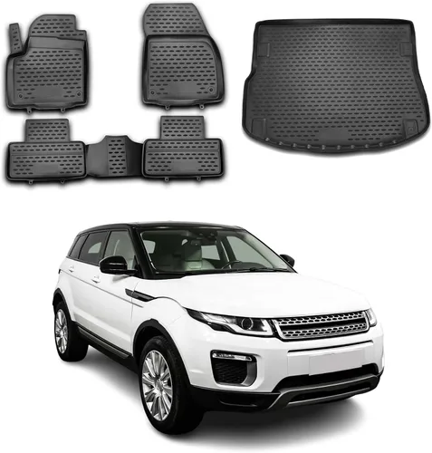 Vista 13 de OMAC Alfombrillas de carga Liner para Land Rover Range Rover Sport 2006-2009 Impermeable TPE
