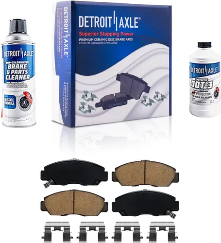 Vista 102 de Detroit Axle - Pastillas de Freno Traseras de Cerámica Izquierda Reemplazo de Pinza para Silverado Sierra Suburban 1500 Tahoe Yukon Escalade ESV EXT